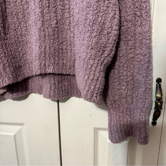 REI CoOp Chunky Knit Wool Blend Mock Neck Boxy Pullover Sweater Women’s Size L - Picture 6 of 9